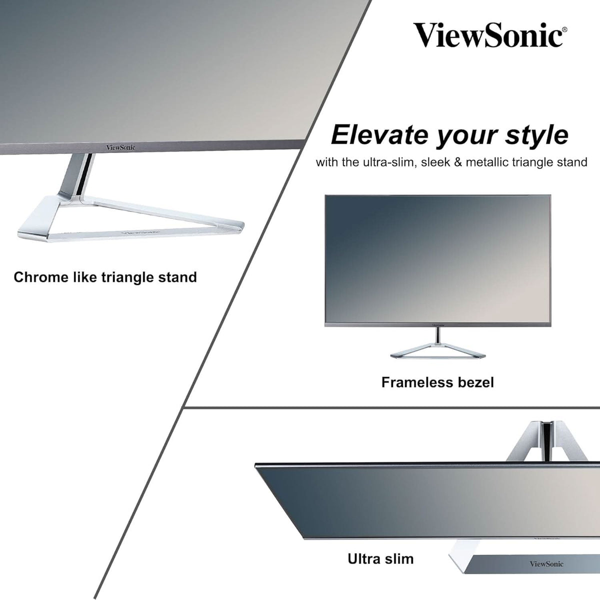 VIEWSONIC VX2776SH FHD IPS MONITOR – TechCure India