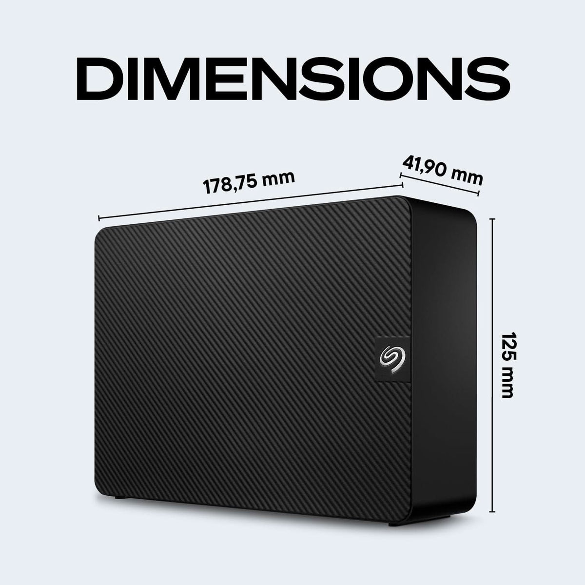 Seagate Expansion 20TB External Hard Drive HDD 3.5 - USB 3.0 STKP20000400 – TechCure India