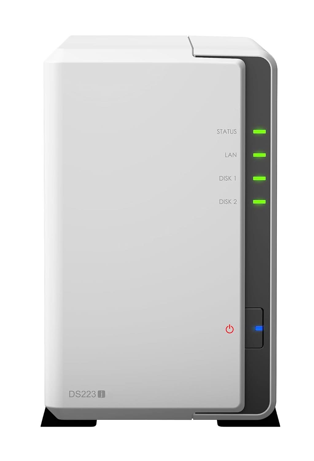 SYNOLOGY NAS DS223J 2-BAY DISKSTATION – TechCure India