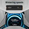 CRUCIAL T700 2TB M.2 NVME Gen5 Internal Solid State Drive ( SSD ) - 2