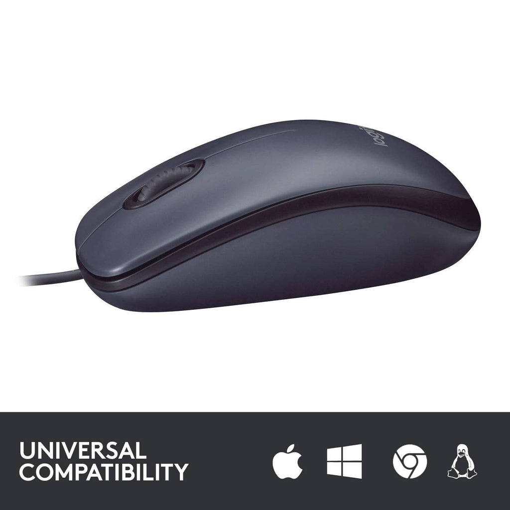 LOGITECH M100R USB MOUSE – TechCure India