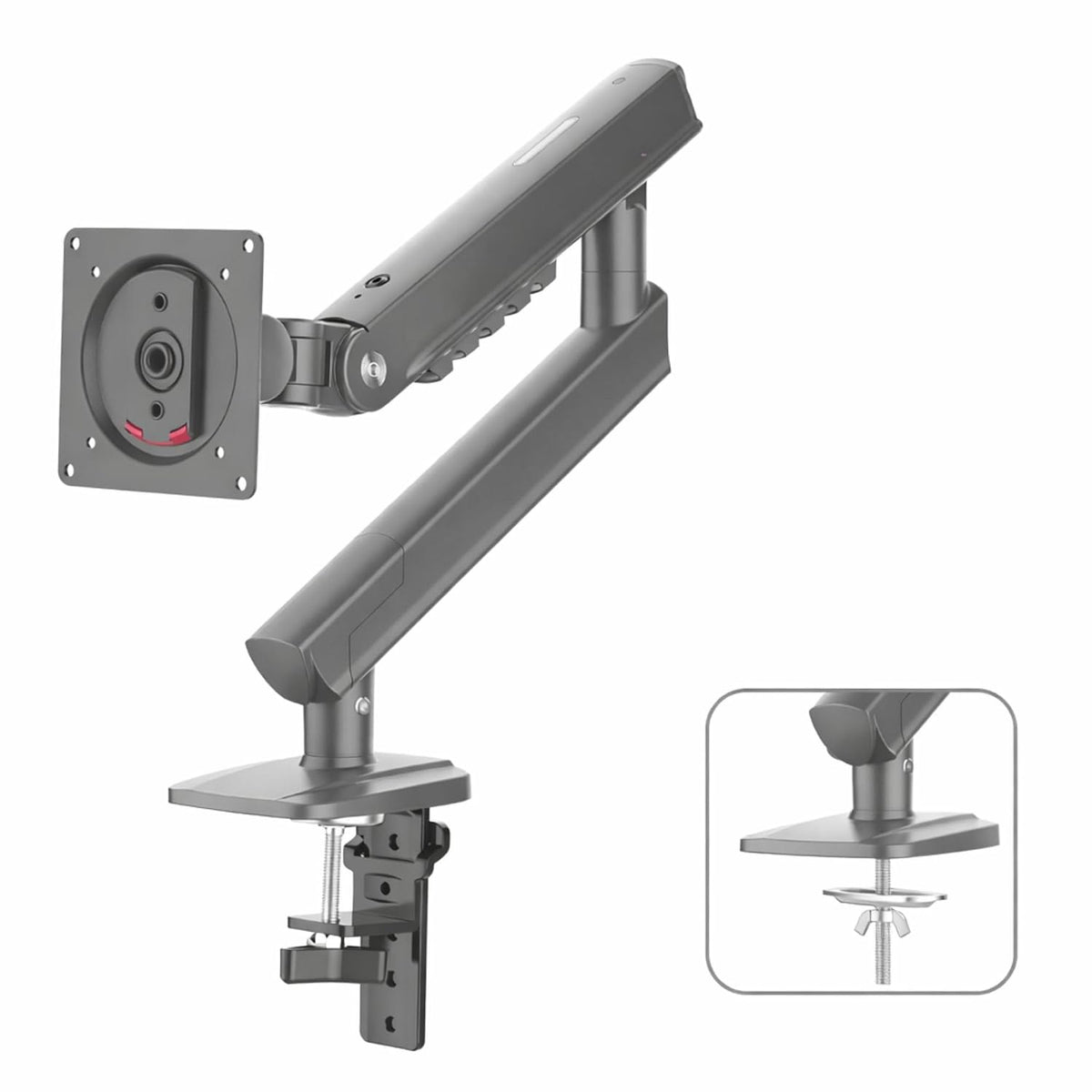 NB Ergonomic Single Monitor Arm for 17–32 inch Screens, Mechanical Spring, Full Motion
