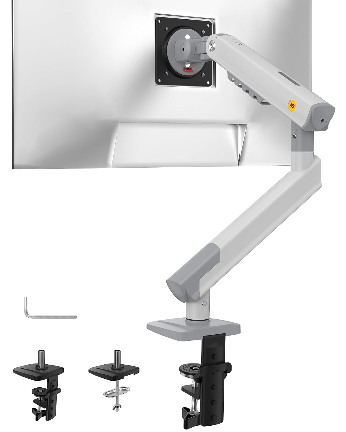 NB Ergonomic A5 Single Monitor Arm, Up to 32 inch, Mechanical Spring, VESA 75/100