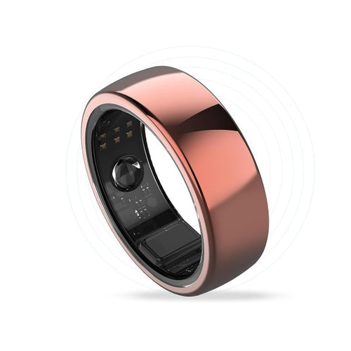 AaboRing Health & Fitness Tracker Smart Ring Size 13 - Rose Gold – TechCure India