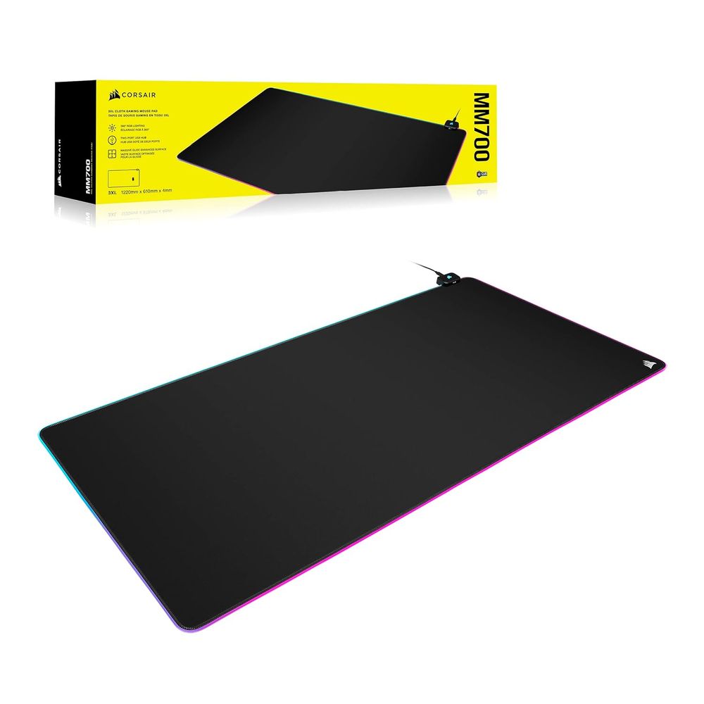 CORSAIR MM700 RGB Extended 3XL Cloth Gaming Mousepad - 2