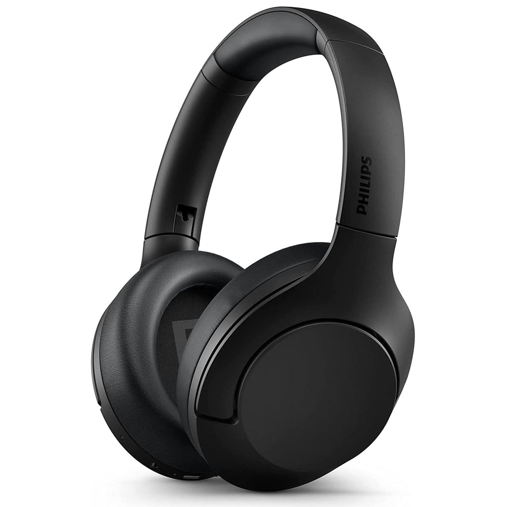 PHILIPS AWARD WINNING WIRELESS ON EAR HEADPHONES TAH8506BK, SLEEK DESIGN WITH NOISE CANCELLATION PRO, UPTO 60 HRS OF PLAY TIME, TOUCH CONTROL (BLACK), SENSITIVITY: 96 DB (1K HZ) – TechCure India