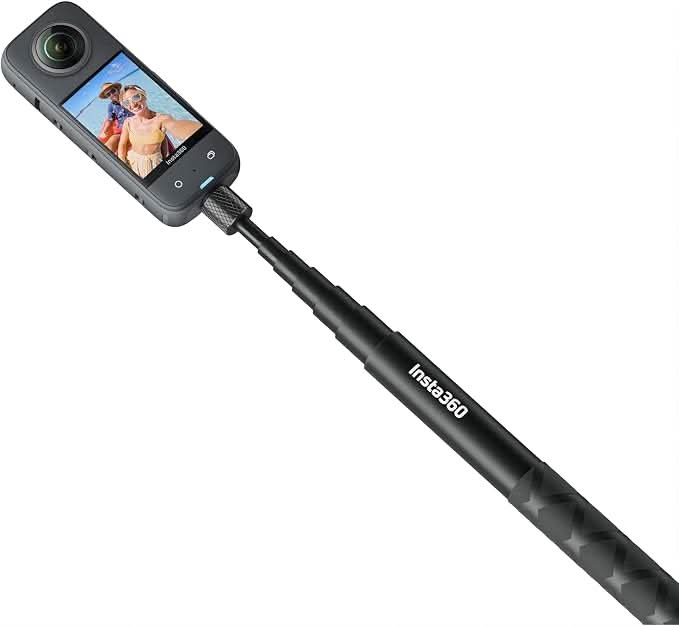 INSTA 360 Invisible Selfie Stick for Camera 114cm – TechCure India