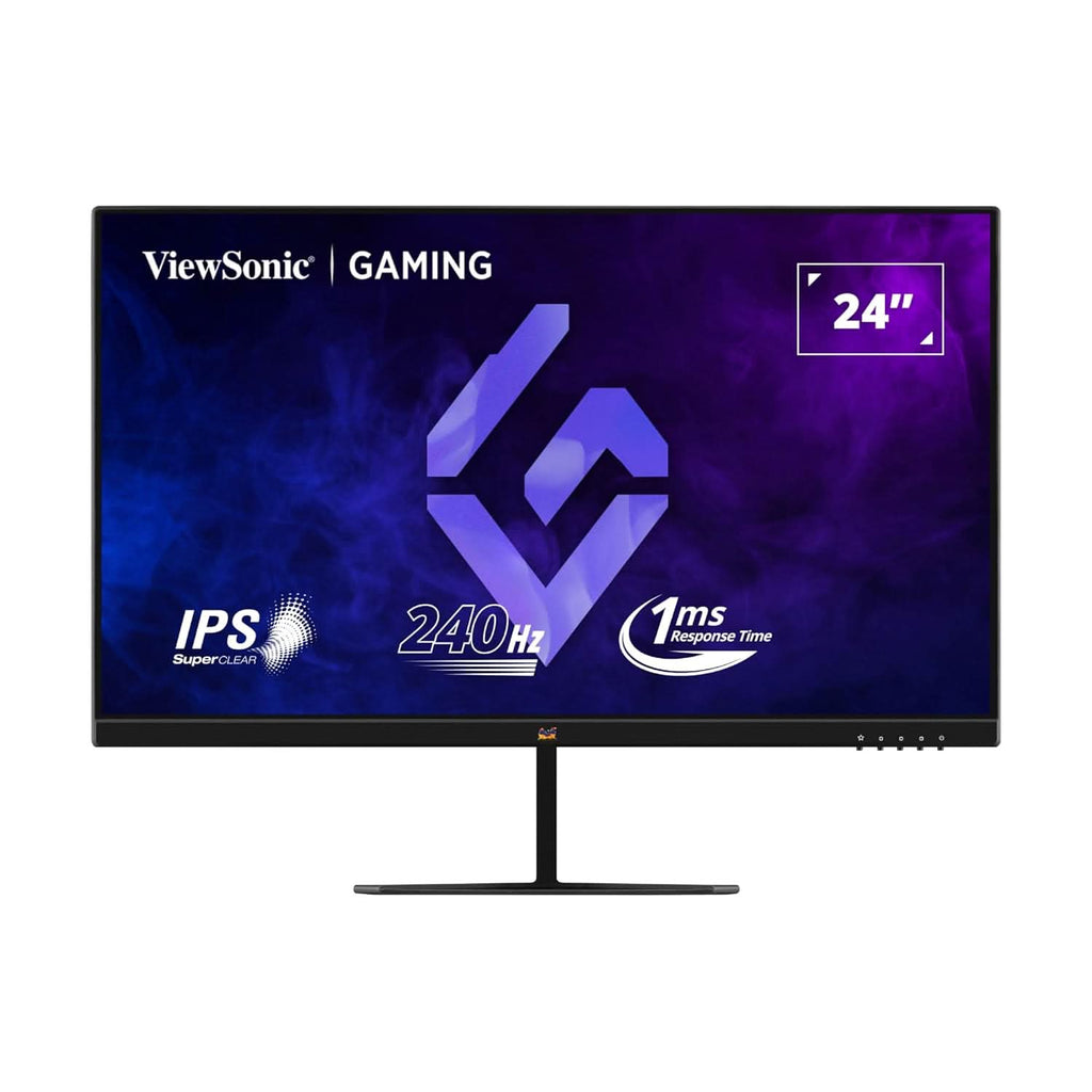VIEWSONIC 60.96CM (24'') FULL HD SUPERCLEAR IPS 240HZ GAMING MONITOR 1MS| HDR10 |102%SRGB | AMD FREESYNC | PS5 & XBOX COMPATIBILITY | EYEPRO TECH | 250 NITS|2XHDMI | 1XDP |-VX2479A-HD-PRO – TechCure India