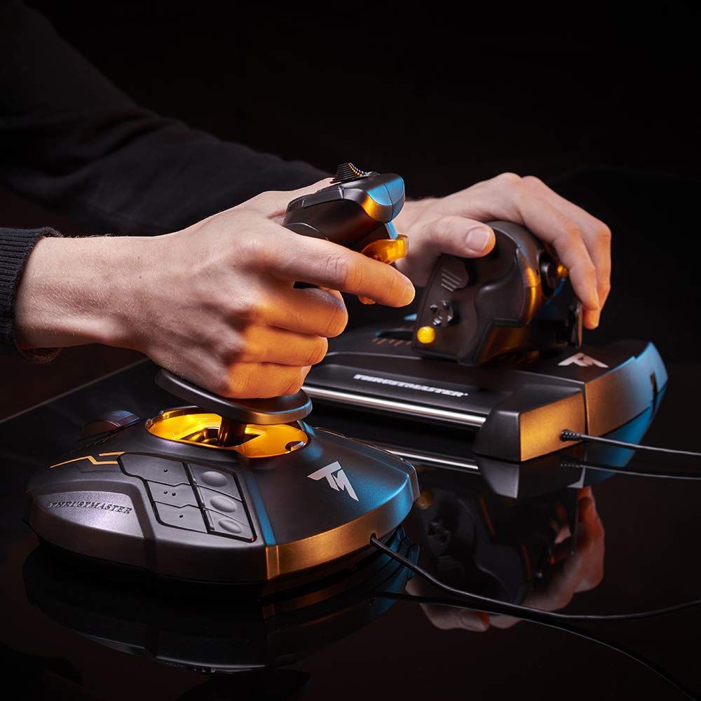 THRUSTMASTER T.16000M FCS Flight Pack Flight Game Controller Joystick PC - 2