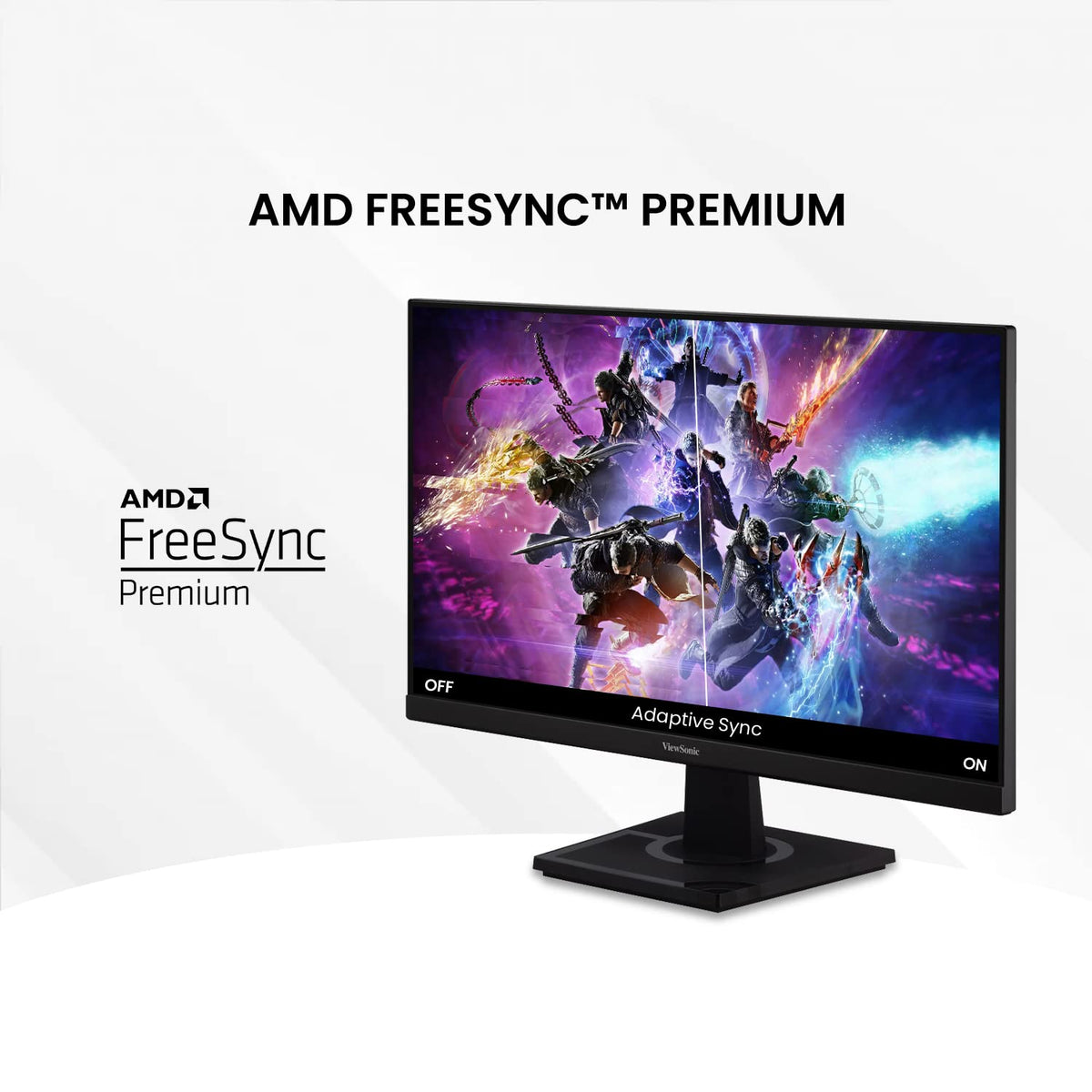 VIEWSONIC VX2405-P-MHD 24 Inch FHD 144Hz IPS Panel 120% SRGB 1MS AMD Freesync IPS Gaming Monitor – TechCure India