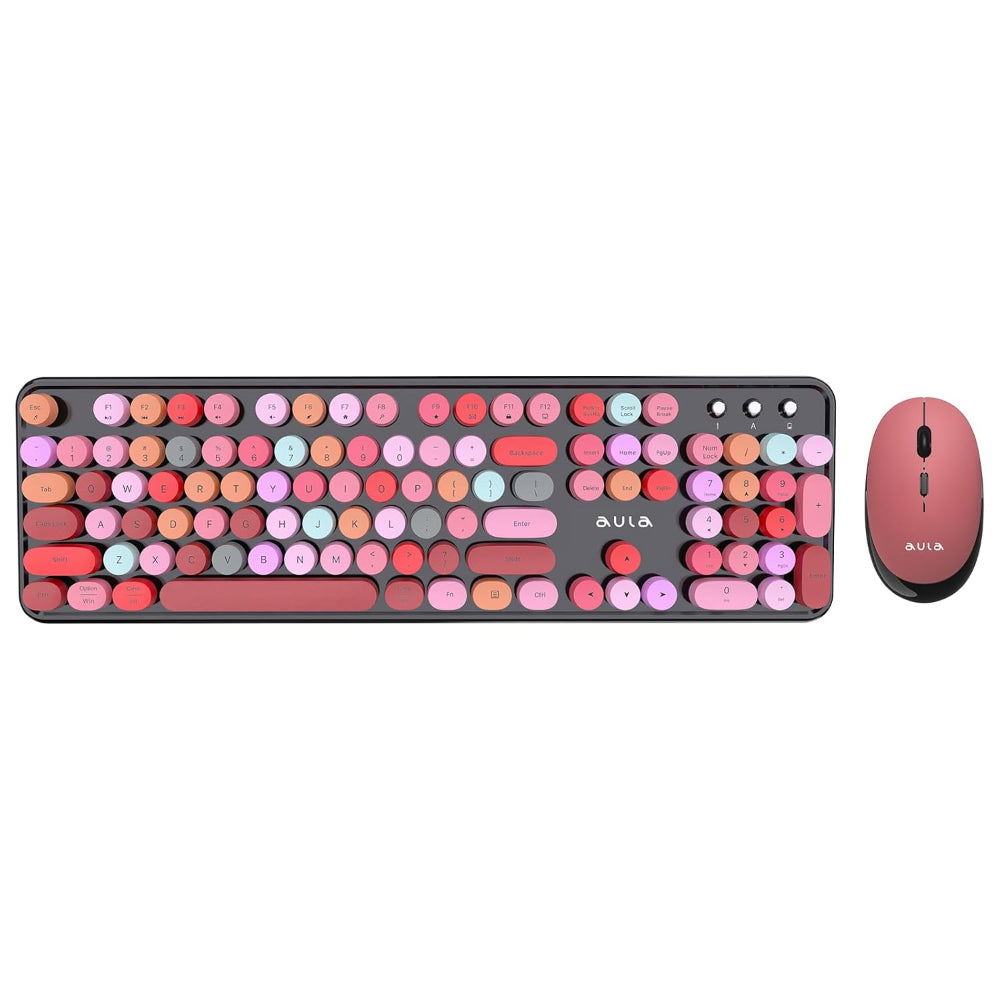 AULA AC306 Full Size Gaming Keyboard and Mouse Combo ( Mix Black ) ( AC306B2 ) – TechCure India