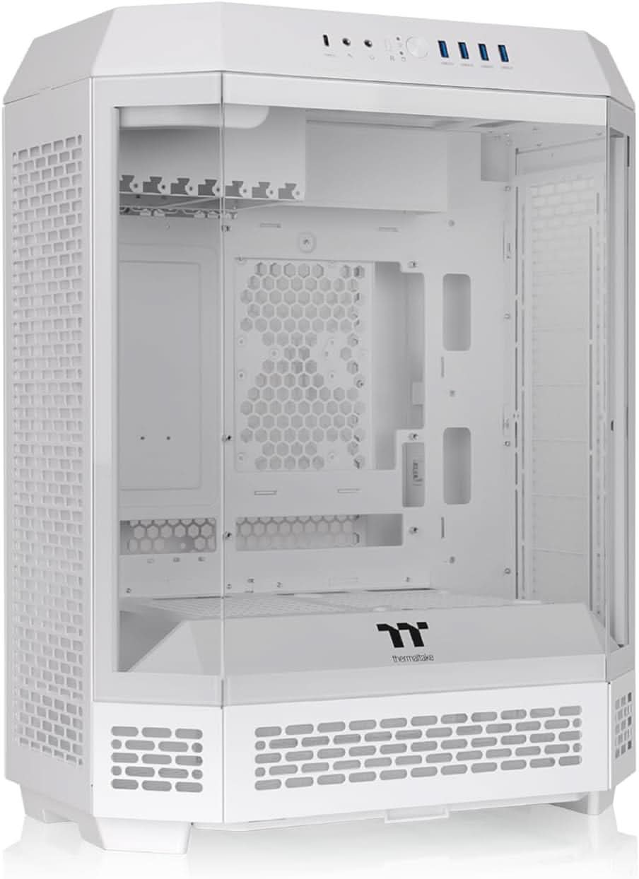 THERMALTAKE THE TOWER 600 SNOW WHITE ATX MICRO TOWER CABINET – TechCure India