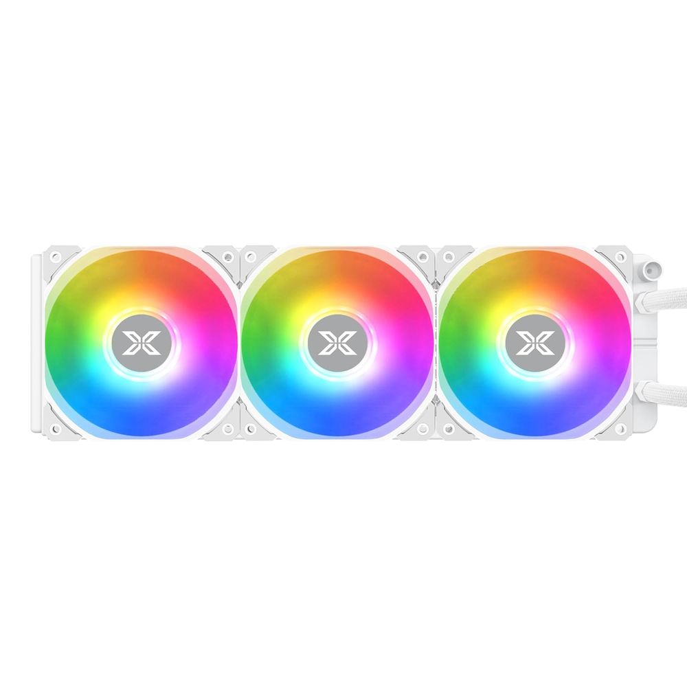 XIGMATEK Liquid Killer X 360 Arctic 360mm ARGB CPU Liquid Cooler (White) - 2