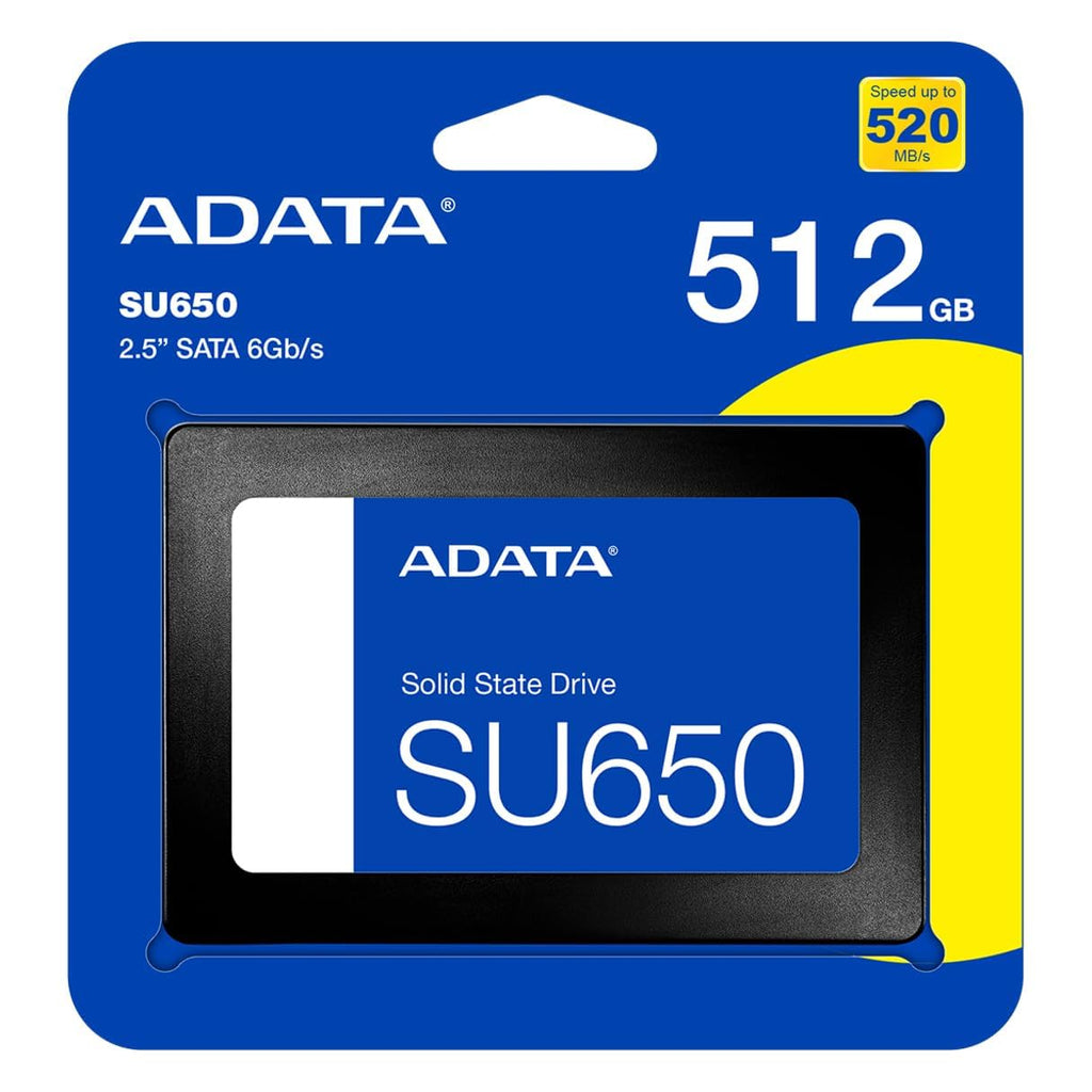 ADATA 512GB SATA SSD SU650 ASU650SS-512GT-R – TechCure India