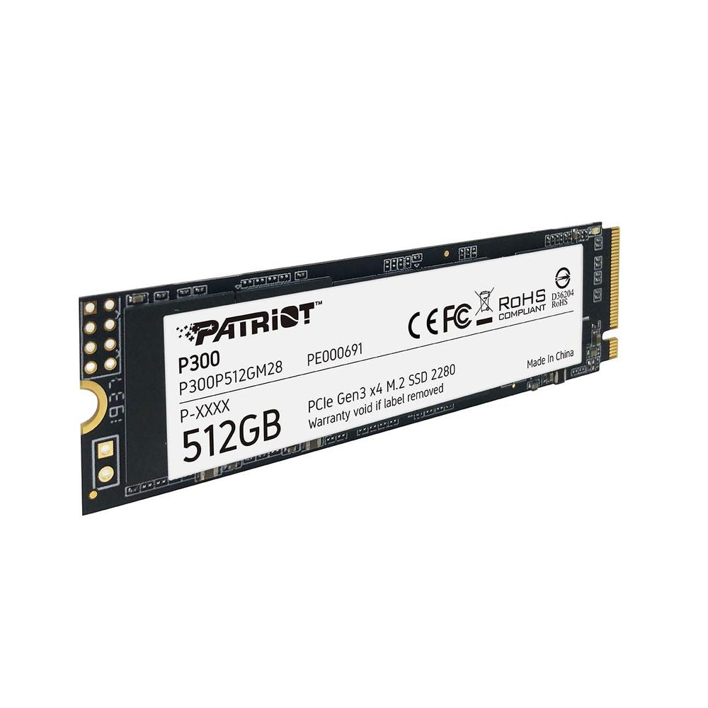 PATRIOT P300 512GB M.2 NVMe Internal Solid State Drive ( SSD ) - 2