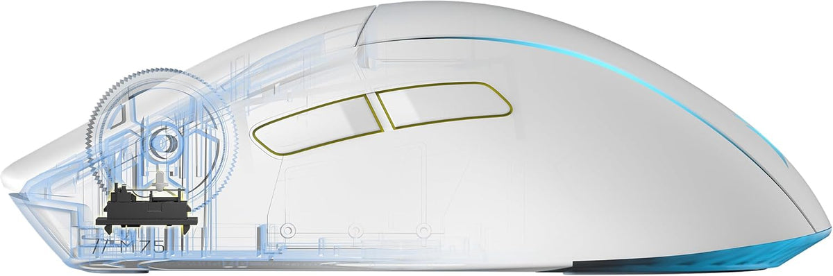 CORSAIR M75 WIRELESS GAMING MOUSE OPTICAL WHITE CH-931D011-AP – TechCure India