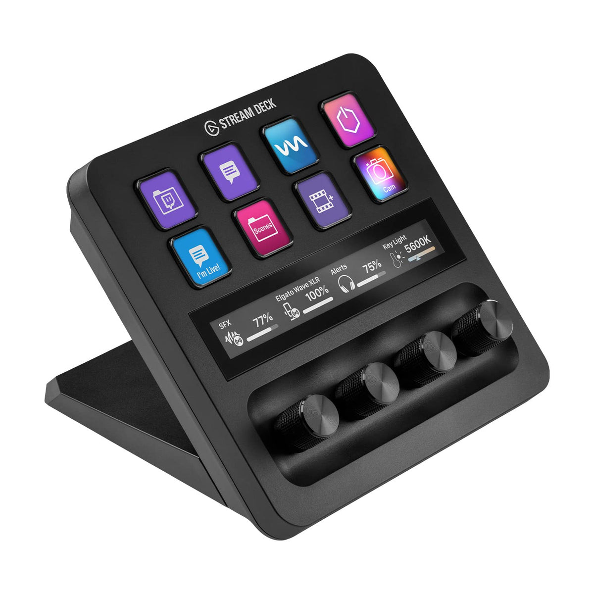 ELGATO STREAM DECK +,AUDIO MIXER,PRODUCTION CONSOLE AND STUDIO CONTROLLER AND FOR CONTENT CREATORS,STREAMING,GAMING 10GBD9901 – TechCure India