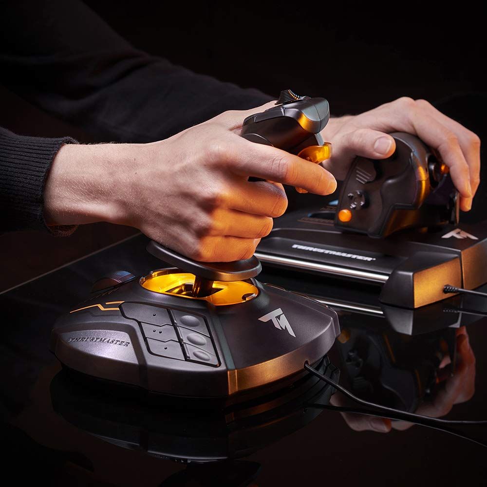 THRUSTMASTER T16000M FCS Hotas Flight Game Controller Joystick PC - 4