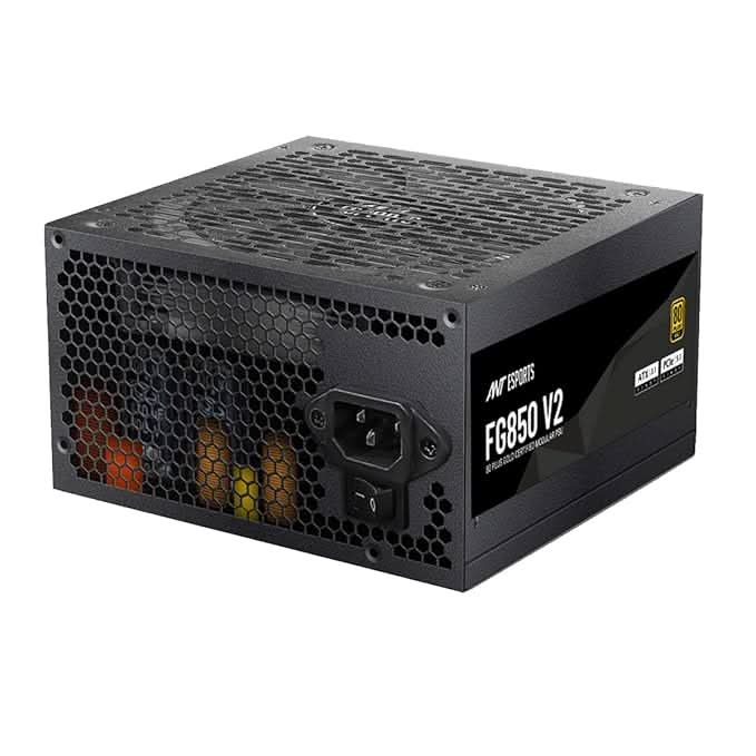 Ant Esports FG850 V2 Gold 850 Watt Fully Modular ATX 3.1 SMPS with Braided Nylon Cables – TechCure India