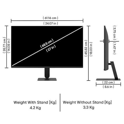 LG 27U411A-B 27 Inch FHD IPS Monitor – TechCure India