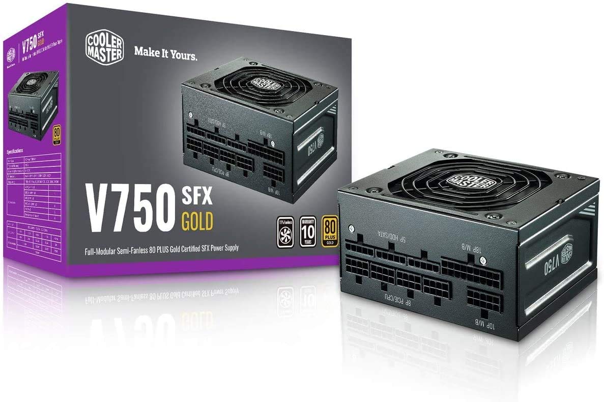 COOLER MASTER MWE 750 VSFX 80 PLUS GOLD ATX 3.1 POWER SUPPLY – TechCure India