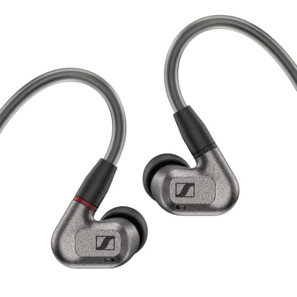 Sennheiser IE600 Hi-Res Audiophile in-Ear Monitors, German Made, Trueresponse Transducers, Dual Resonator Chambers, Rich Bass, Silver – TechCure India