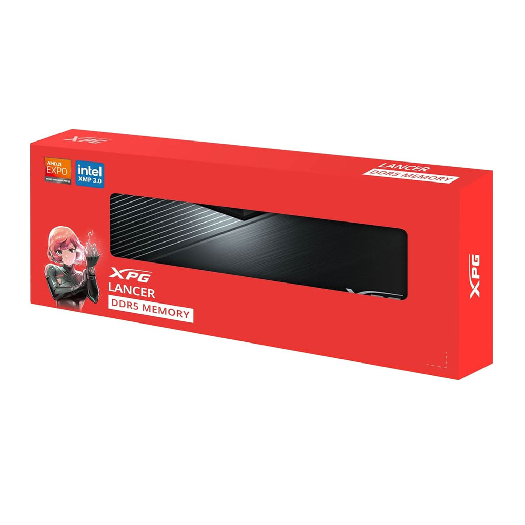 ADATA XPG LANCER DDR5 5600MHZ 16GB (1X16GB) CL 46-45-45 U-DIMM DESKTOP MEMORY RAM- AX5U5600C4616G-CLABK (BLACK) – TechCure India