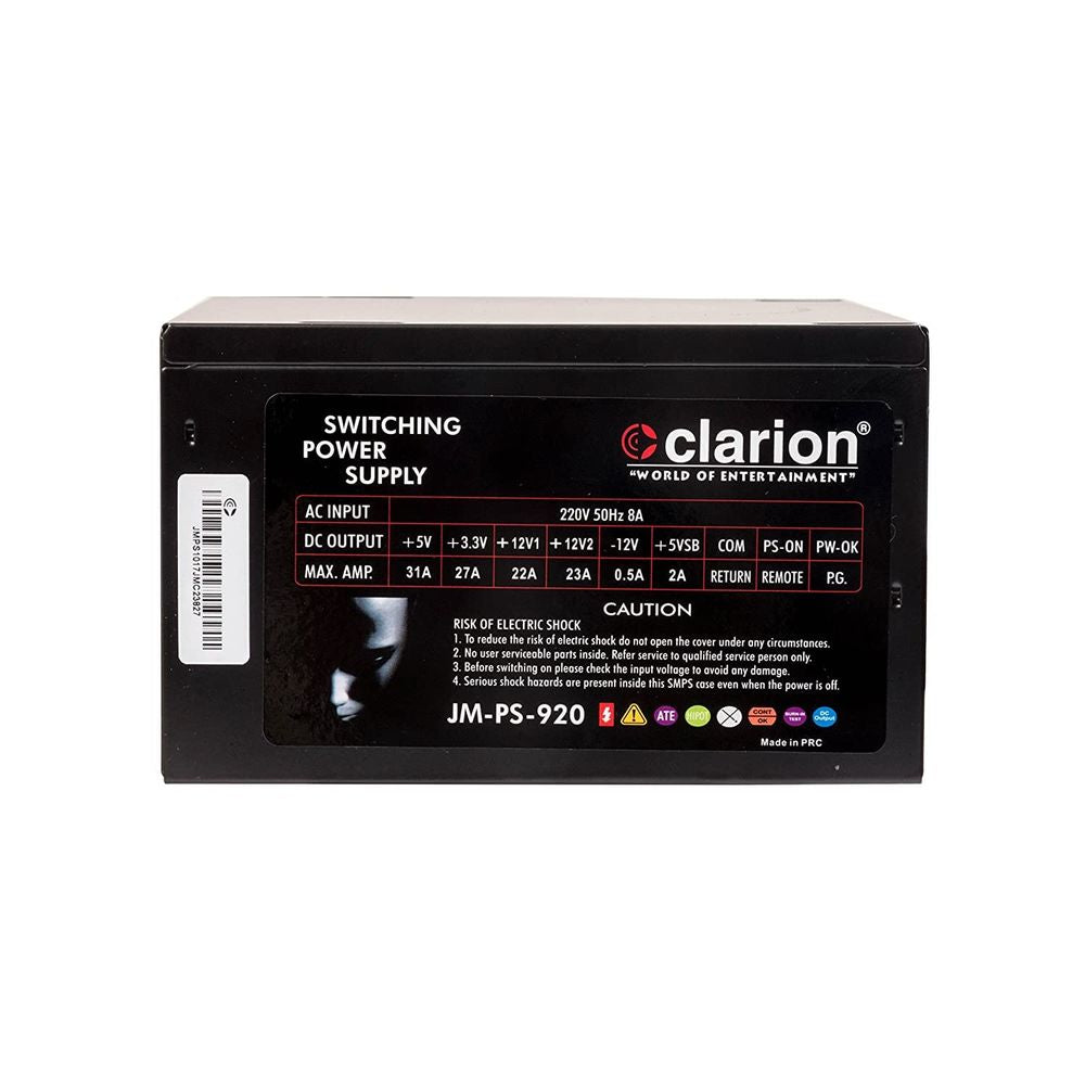 CLARION JM-PS-920 800W Non Modular Power Supply - 2