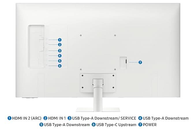 Samsung 43 Inch 4K M7 Vision AI Smart Monitor UHD LS43FM701UWXXL – TechCure India