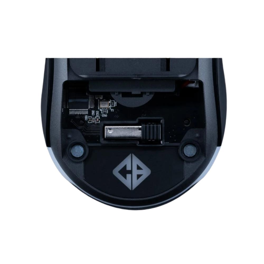 COSMIC BYTE Kilonova 3335IC Wireless + Wired Ergonomic Gaming Mouse ( 16000DPI / 6 Macro Buttons ) ( Black ) - 4