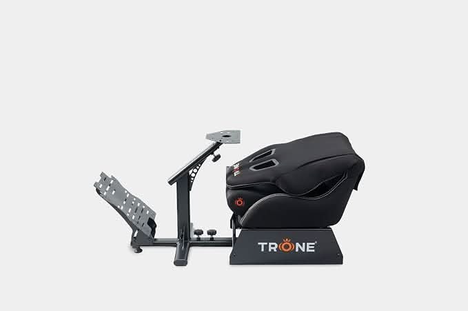 TRONE RS1 Aero Black Racing Simulator Gaming Chair with Seat Driving Cockpit – TechCure India