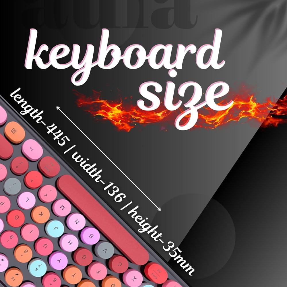 AULA AC306 MIX BLACK OFFICIAL KEYBOARD – TechCure India