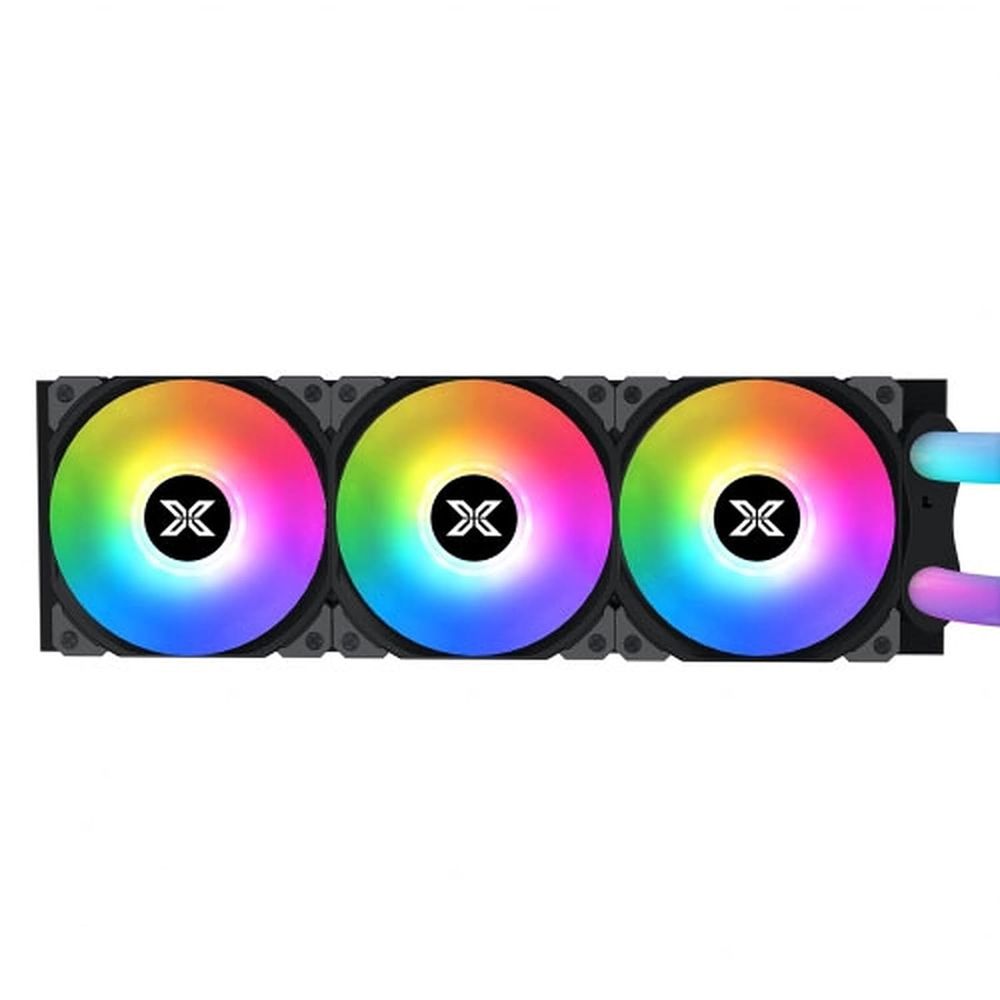 XIGMATEK Neon Aqua 360 ARGB 360mm CPU Liquid Cooler (Black) - 3