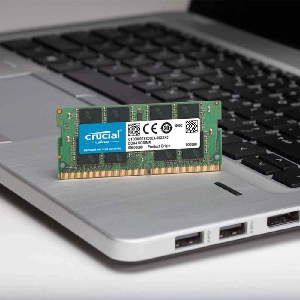 CRUCIAL 8GB ( 8GB x 1 ) 2666MHz DDR4 Laptop RAM ( CL19 ) - 3