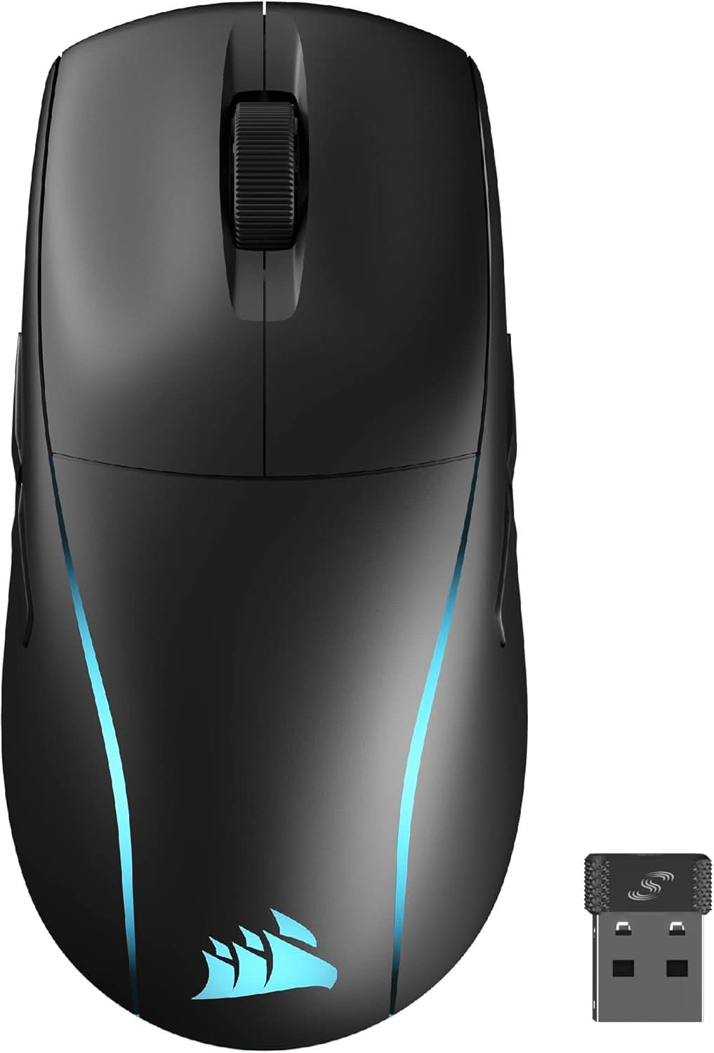 CORSAIR M75 WIRELESS LIGHTWEIGHT RGB GAMING MOUSE BLACK CH-930D010-AP – TechCure India