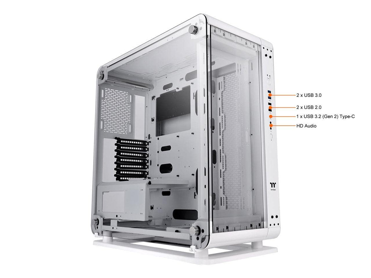 THERMALTAKE CORE P6 TG SNOW WHITE EDITION ATX MID TOWER CABINET – TechCure India