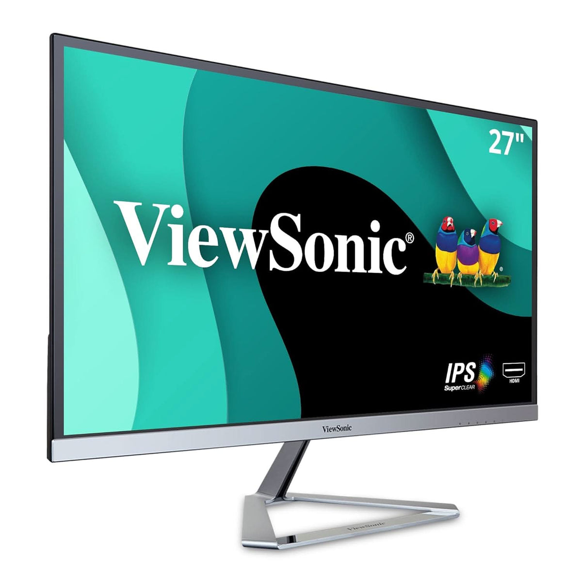 VIEWSONIC VX2776-SMHD-3 68.5 CM (27") FHD IPS MONITOR 100HZ, 100% SRGB, 2WXSPEAKER, VIEWMODE (GAME, MOVIE, WEB, TEXT) ULTRA SLIM, METALLIC TRIANGLE STAND, EYE CARE,1X HDMI, 1XDP,1 XVGA – TechCure India