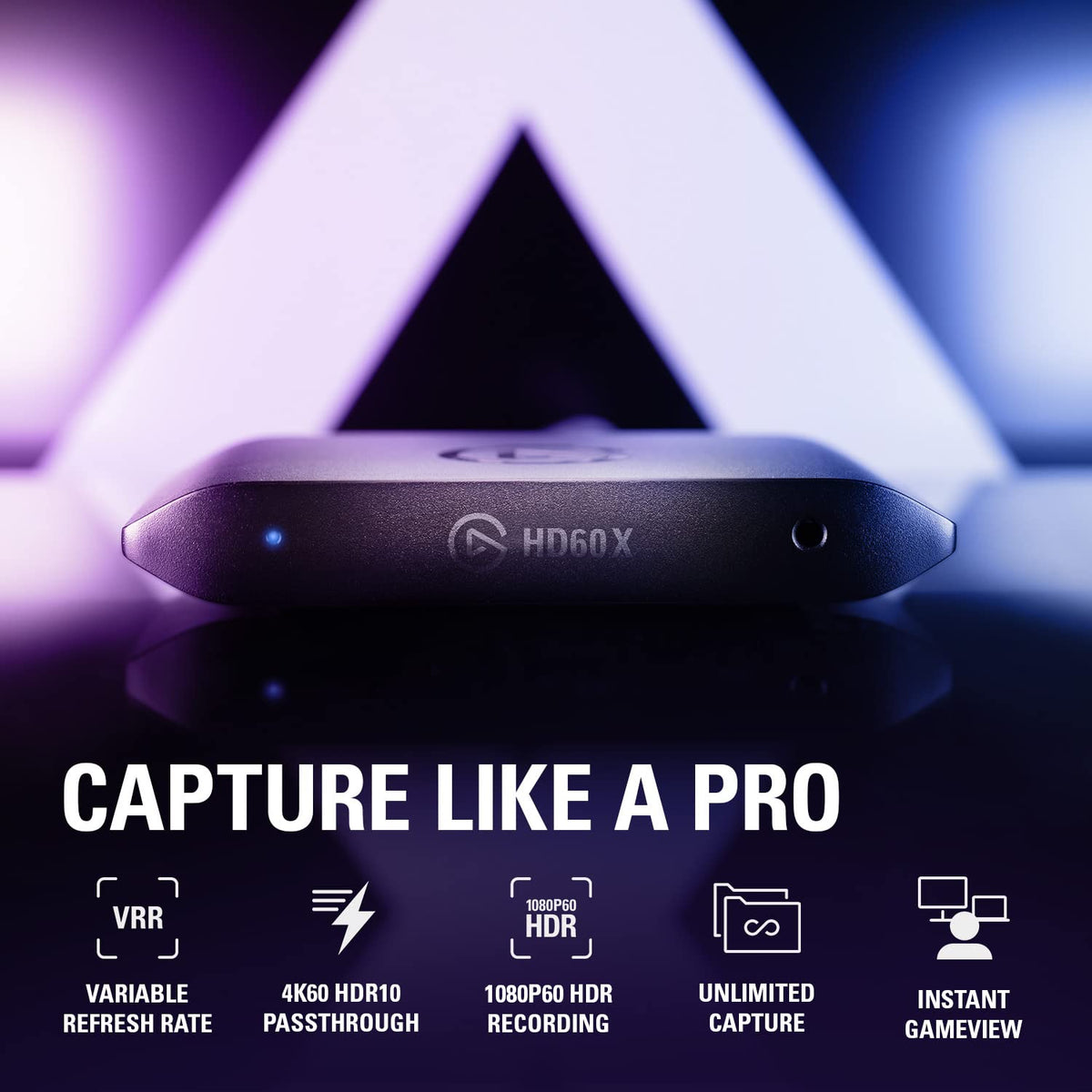 ELGATO HD60 X - STREAM AND RECORD IN 1080P60 HDR10 OR 4K30 10GBE9901 – TechCure India
