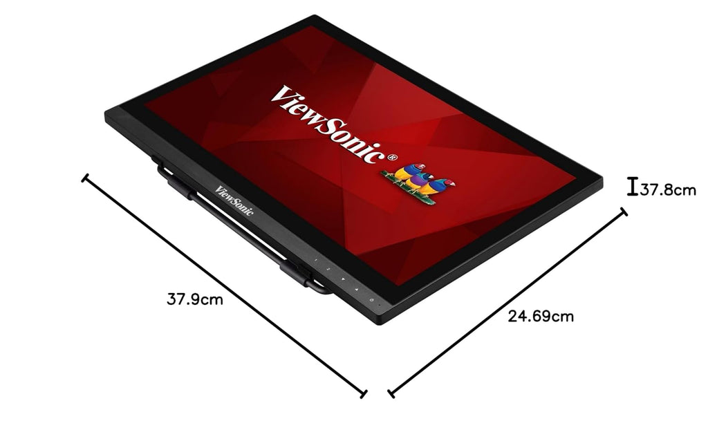 VIEWSONIC TD1630-3 40.64 CM(16") TOUCH PORTABLE MONITOR WITH10-POINT CAPACITIVE TOUCH | ADVANCED ERGONOMIC | 7H HARDNESS SCREEN | EYECARE | INTEGRATED SPEAKERS| VGA| HDMI |USB 2.0 TYPE B – TechCure India