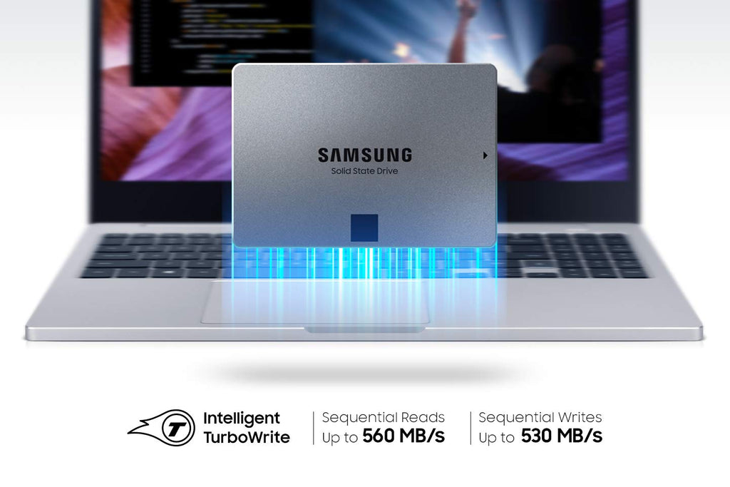 SAMSUNG 870 QVO 8TB SATA INTERNAL SOLID STATE DRIVE (SSD) (MZ-77Q8T0BW) – TechCure India