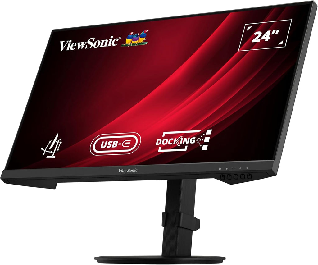 ViewSonic VG2409U-2 24 FHD 100Hz Docking Monitor with USB-C Hub Monitor – TechCure India
