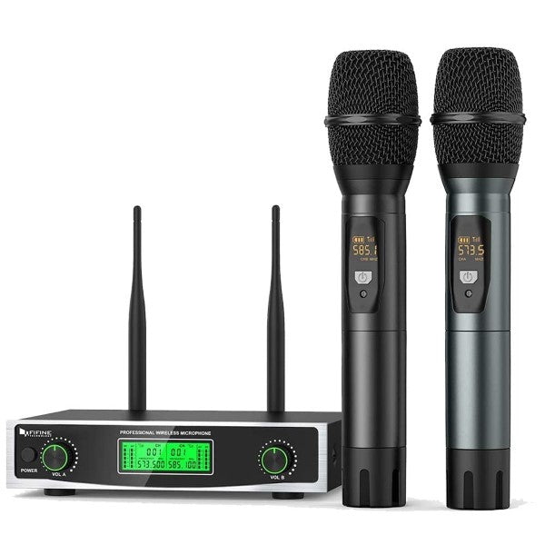 Fifine K040 - WIRELESS MICROPHONE SYSTEM – TechCure India