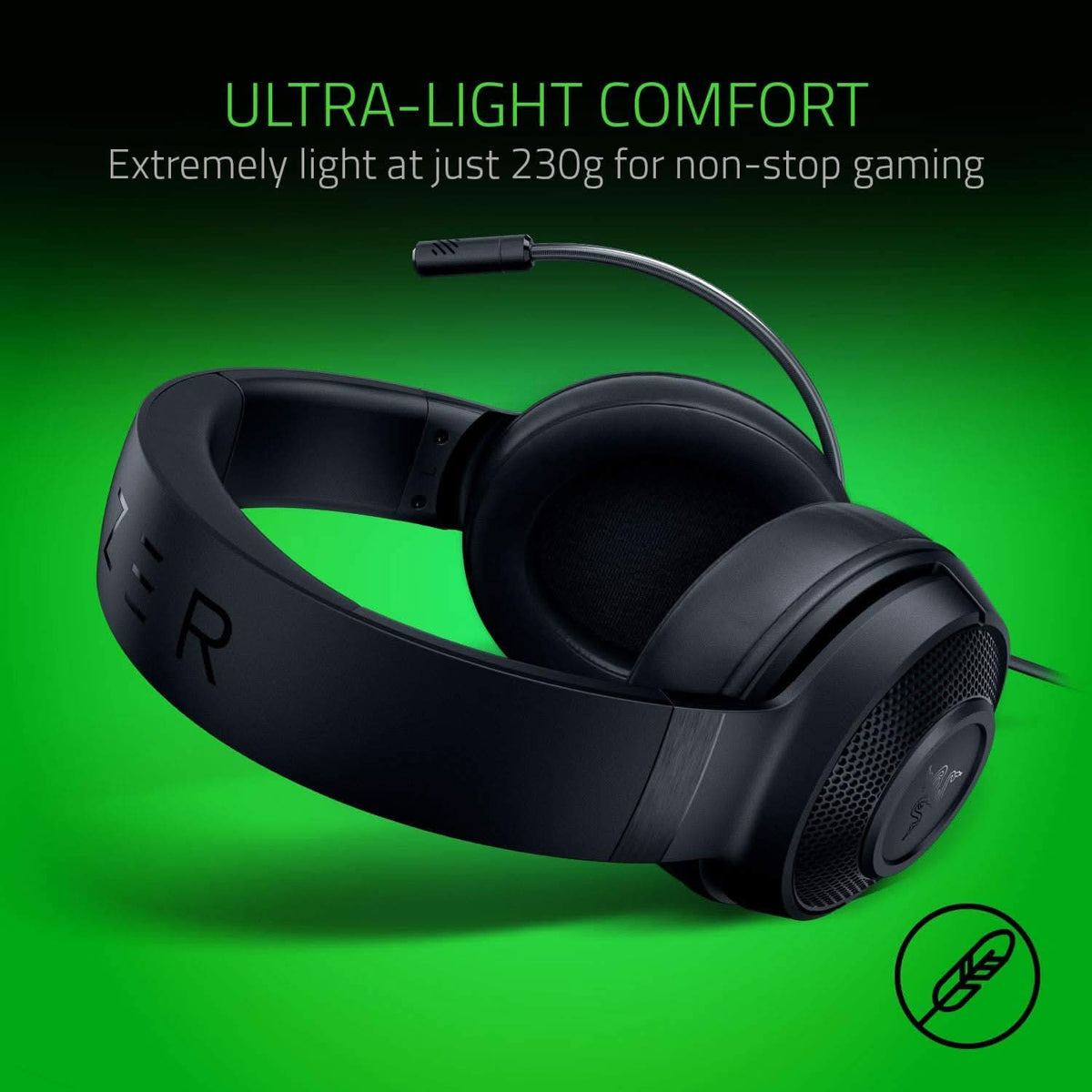 Razer Kraken X Lite Ultralight Gaming Headset RZ04-02950100-R381 – TechCure India