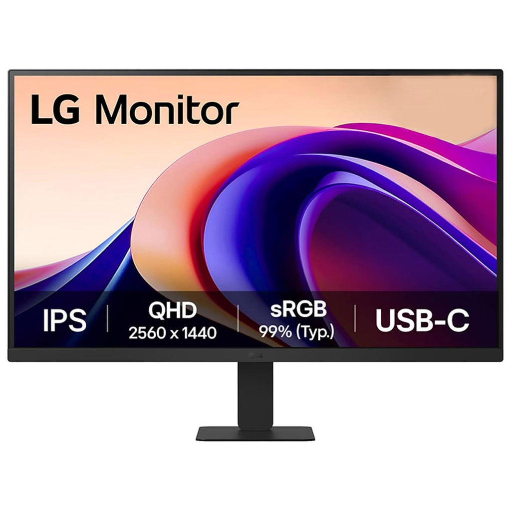 LG 27U631A-B IPS QHD (2560X1440) MONITOR, BLACK – TechCure India