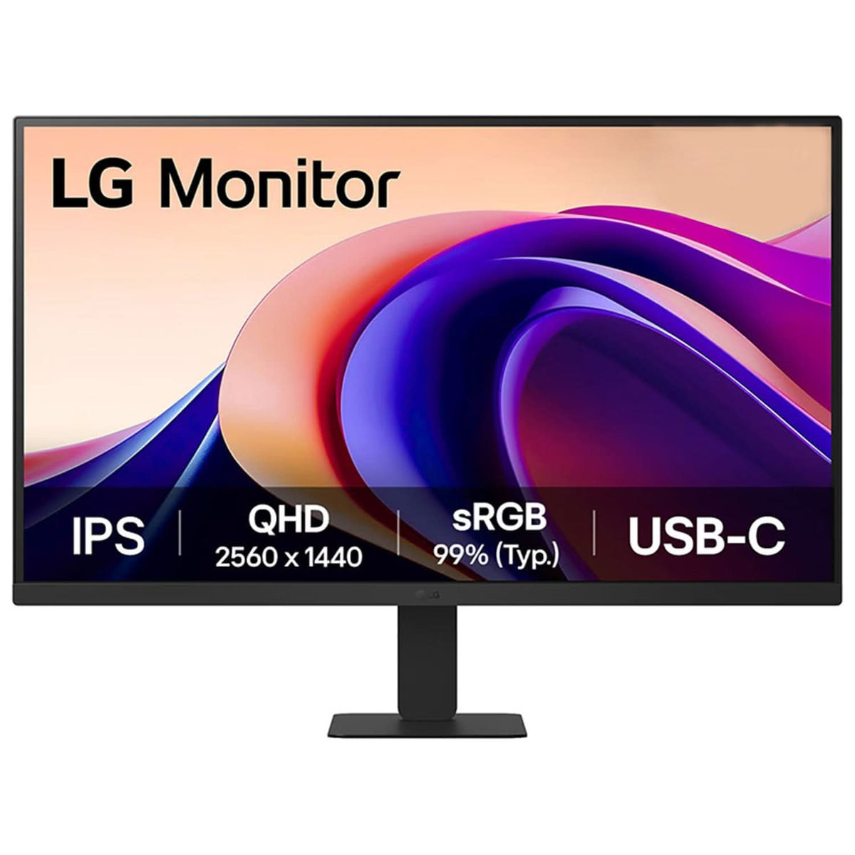 LG 27U631A-B IPS QHD (2560X1440) MONITOR, BLACK – TechCure India
