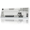 AULA F99 96% Wireless Mechanical Gaming Keyboard ( Graywood Switch ) ( Gray / White ) ( F99GrWW )