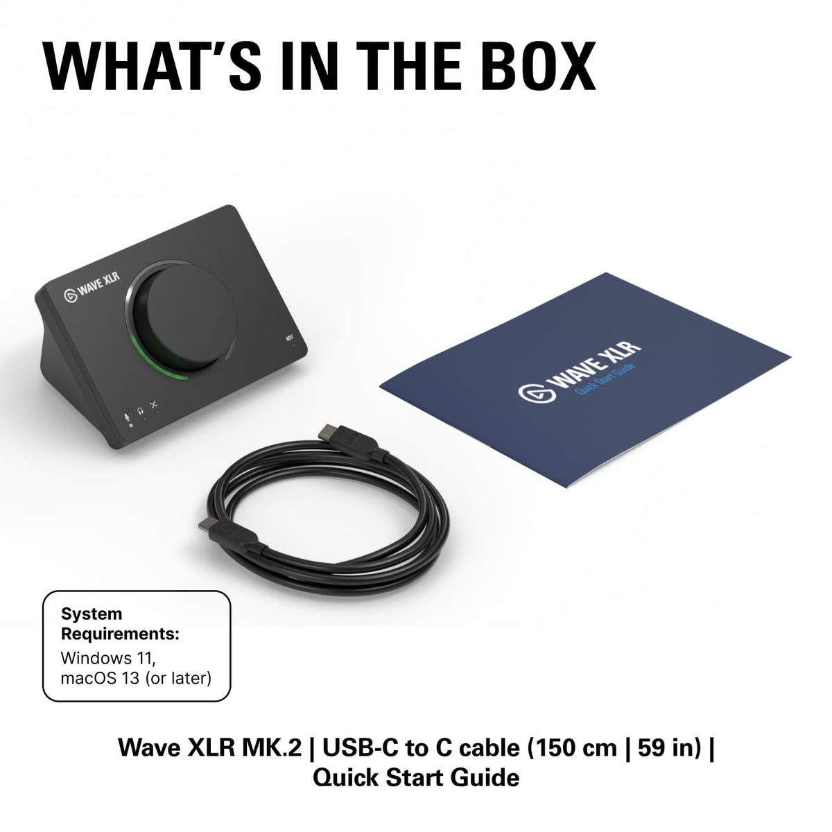 Elgato Wave XLR MK.2 USB Audio Interface and DSP Mixer – TechCure India