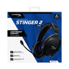 HYPERX Cloud Stinger 2 Core Wired 7.1 Surround Gaming Headphone ( Black ) ( For PlayStation ) ( PS5 / PS4 ) - 5