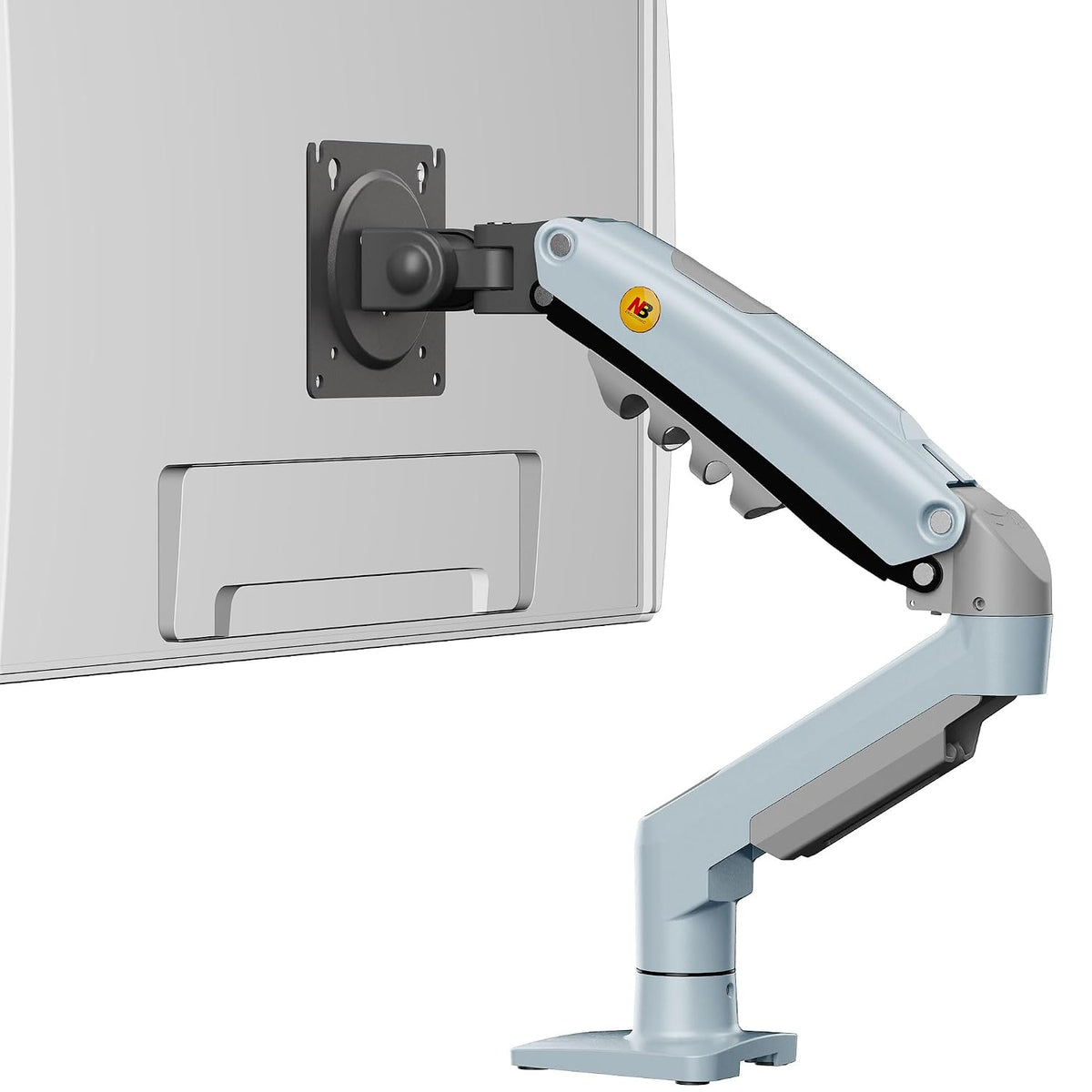 NB Ergonomic Gas Spring Monitor Arm for 17–30 inch Monitors, Full Motion Desk Mount