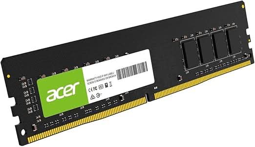 Acer DDR4 Memory UD100 16GB 3200MHZ UDIMM CL22 – TechCure India